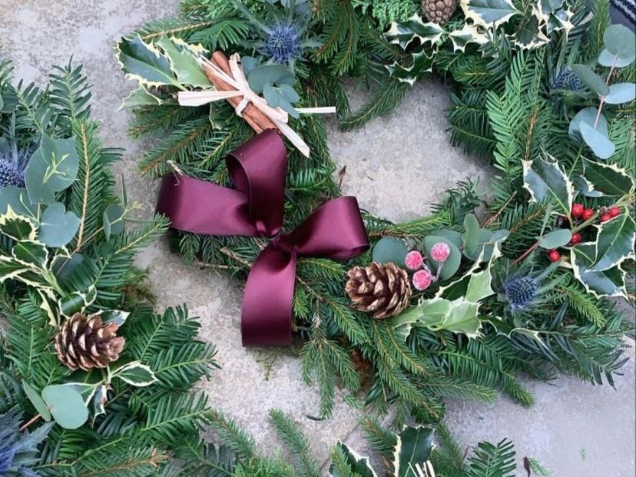 Two Petals Wreath Making